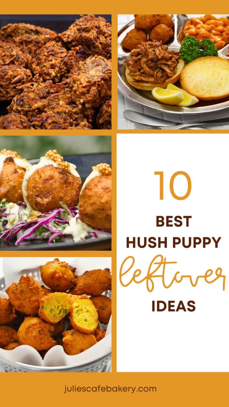 ideas for leftover hush puppies