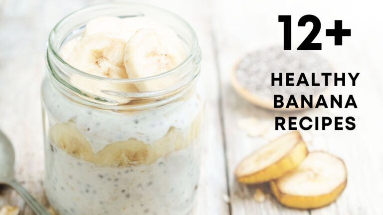 Healthy Recipes with Bananas: Delicious Ways to Enjoy Nature’s Sweetest Fruit