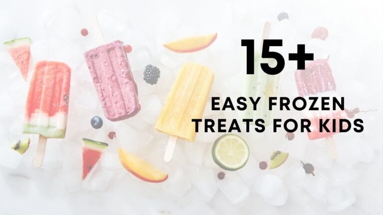 Easy Frozen Treats For Kids