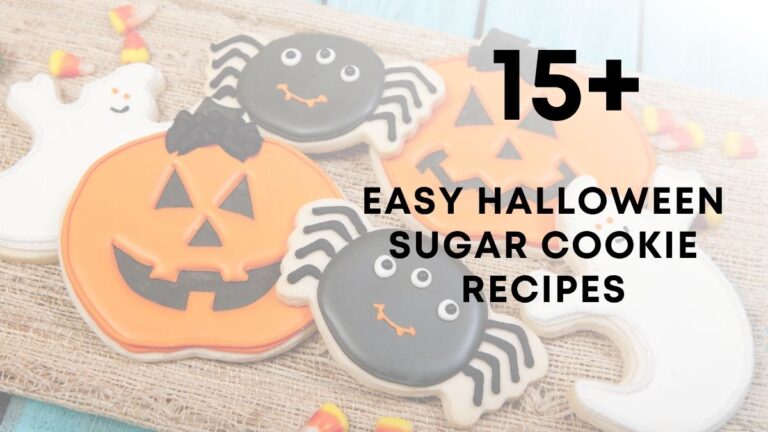 Easy Halloween Sugar Cookies Recipes