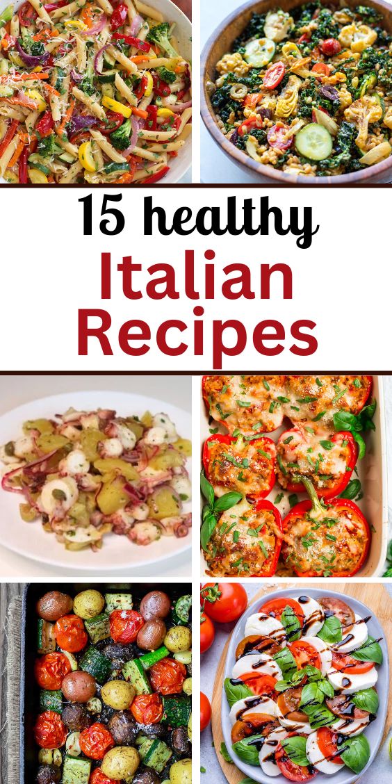 15 healthy italian recipes