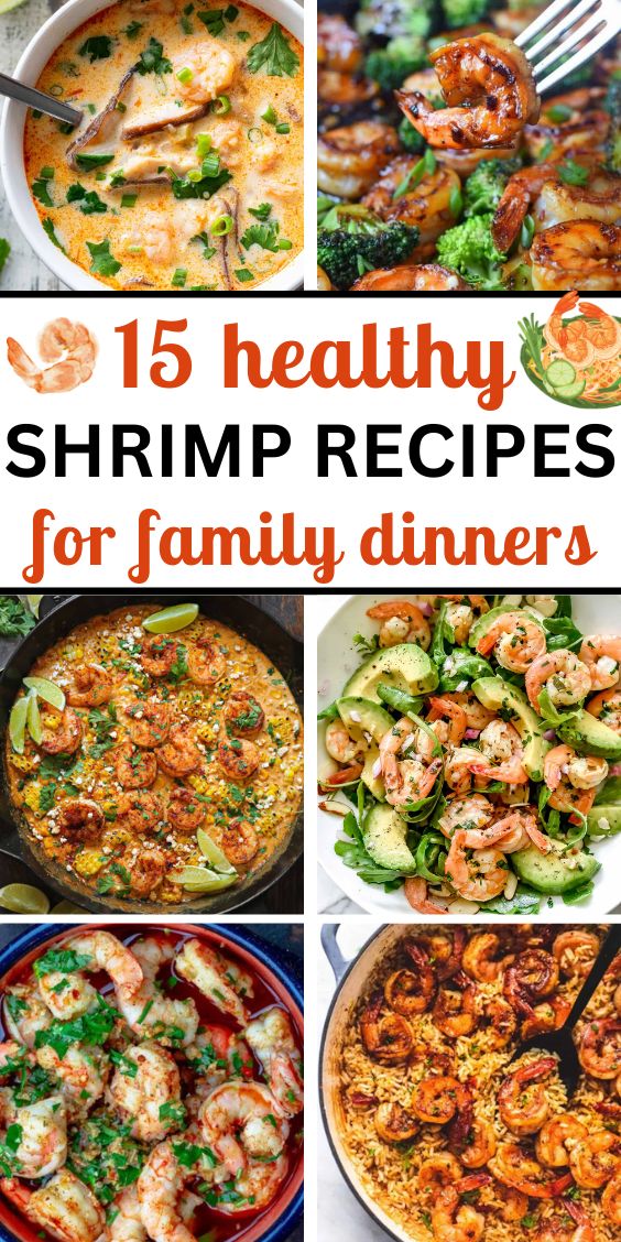 15 healthy shrimp dinner recipes