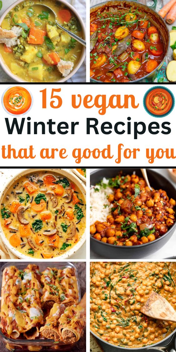 15 vegan healthy winter recipes