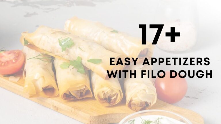 Easy Appetizers With Filo Dough