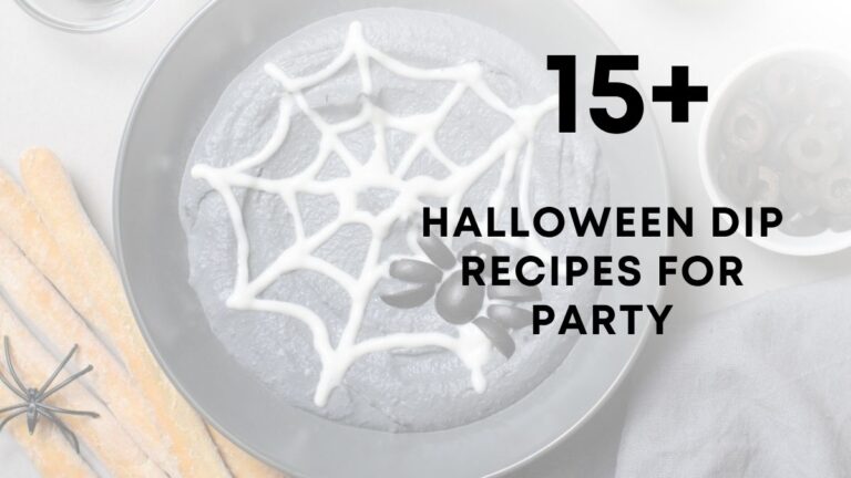 Easy Halloween Dip Recipes For Party