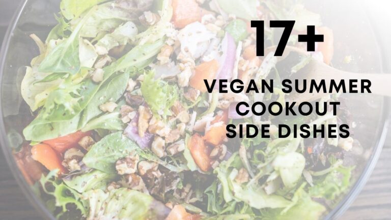 Vegan Summer Cookout Side Dishes