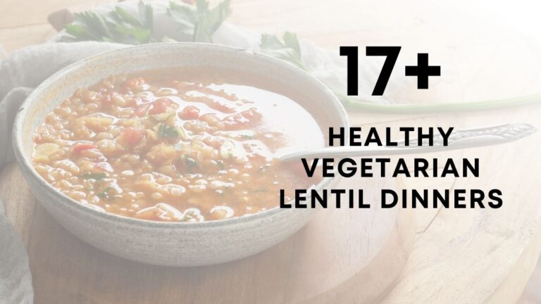 Healthy Vegetarian Recipes With Lentils