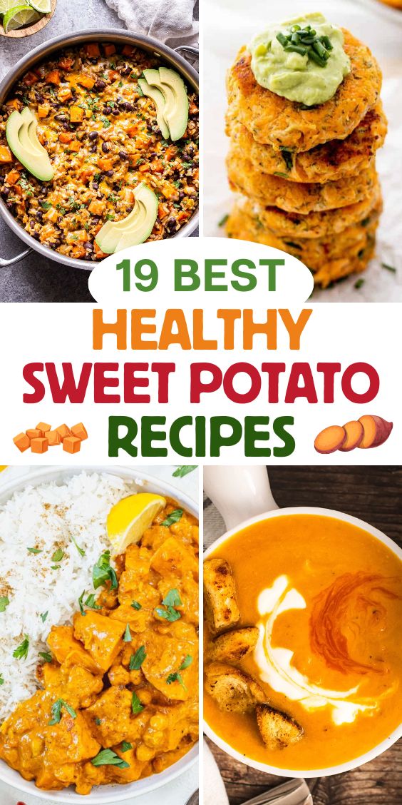 19 HEALTHY SWEET POTATO recipes