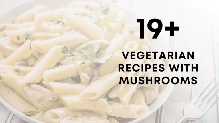 Vegetarian Recipes With Mushrooms