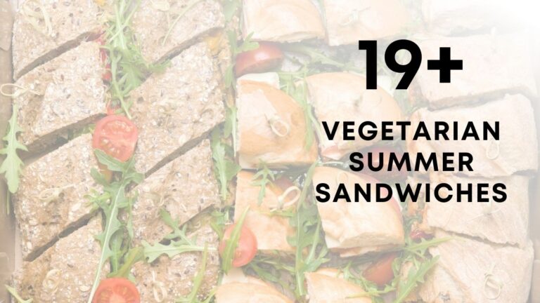 Vegetarian Summer Sandwiches