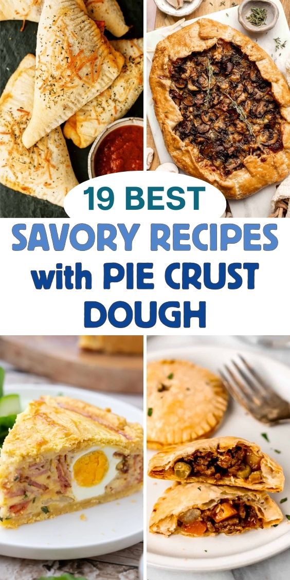 19 best savory recipes with pie crust dough