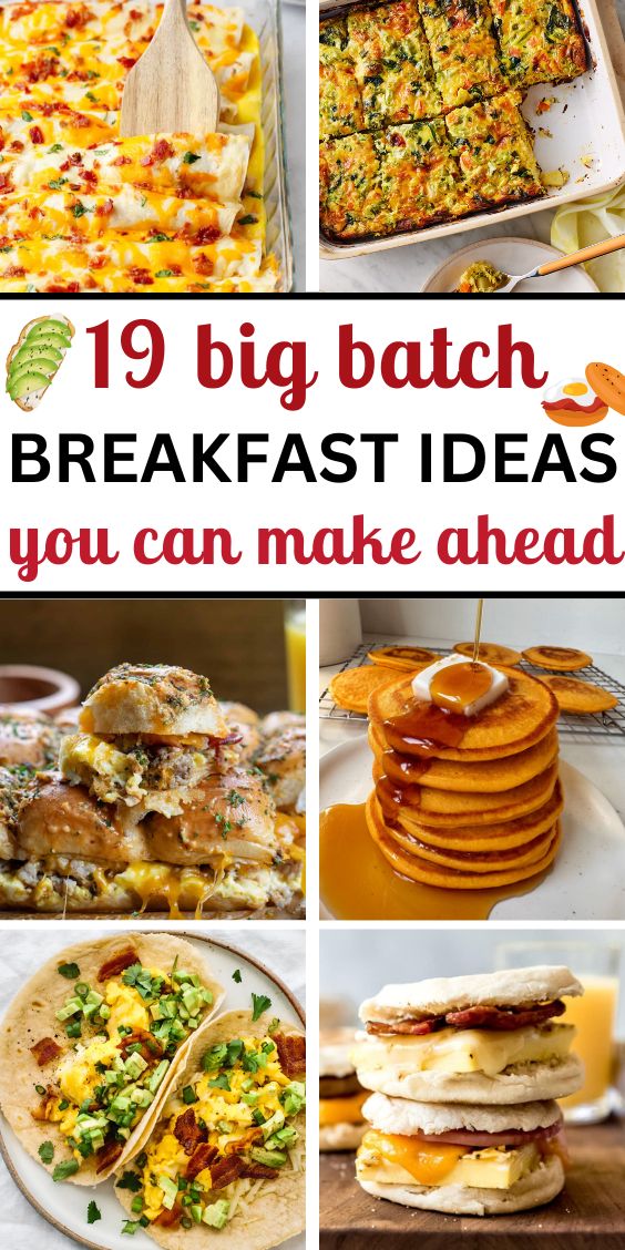 19 breakfast recipes for a crowd make ahead