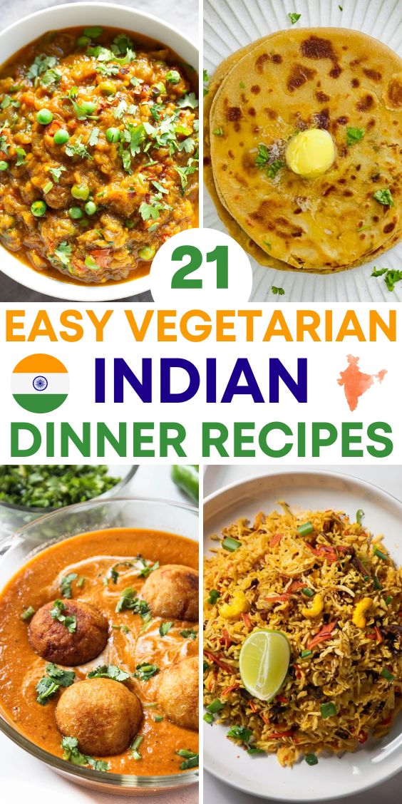 21 Indian Vegetarian Recipes