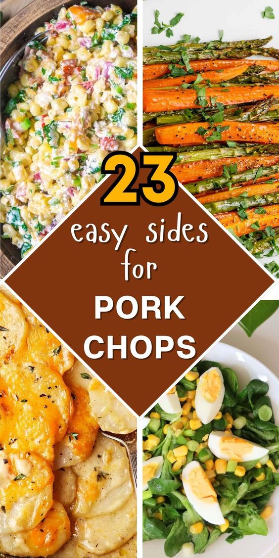 23 Easy Pork Chop Side Dishes