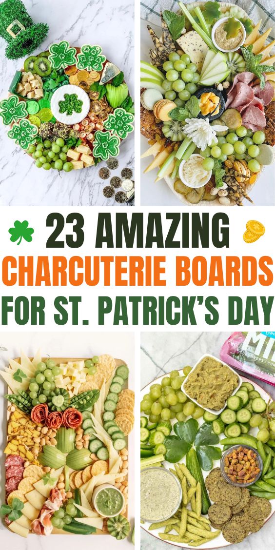 23 charcuterie boards for st patrics day