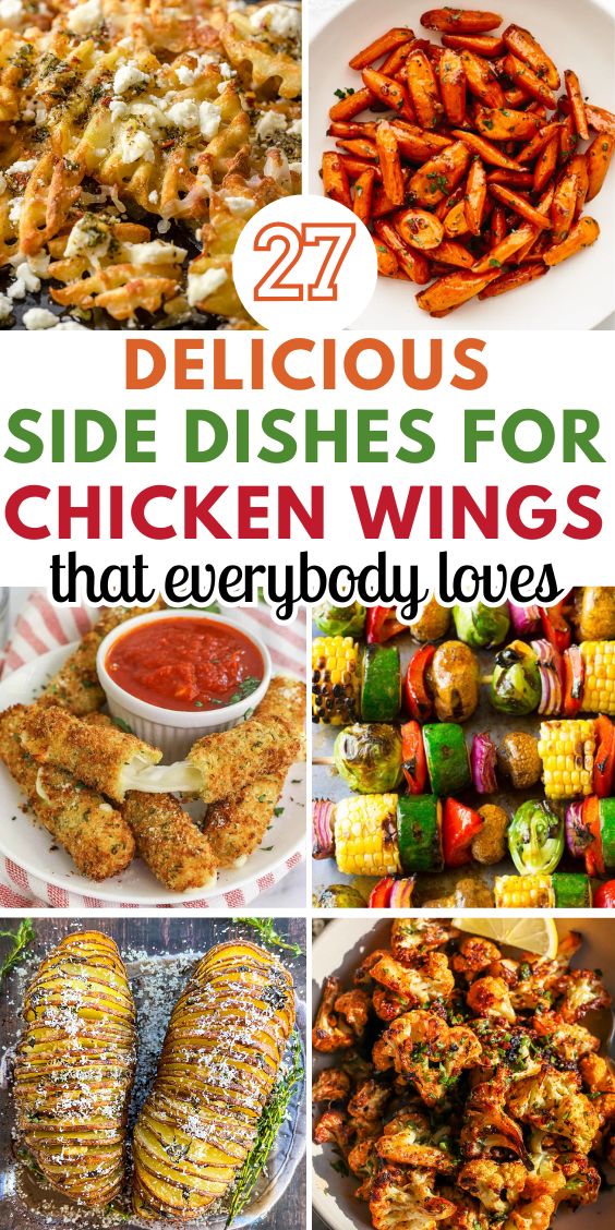 27 best chicken wings side dish recipes