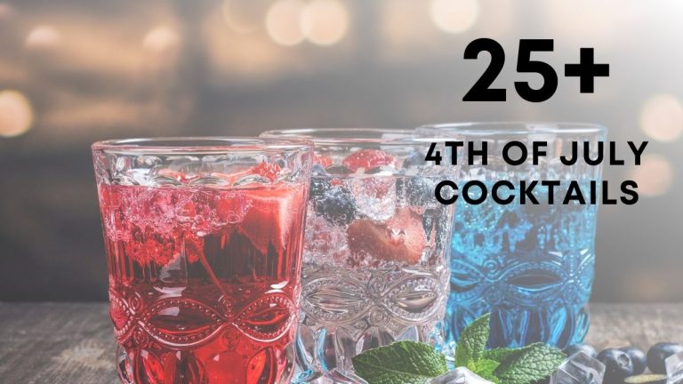 Easy & Refreshing Patriotic (4th Of July) Cocktails