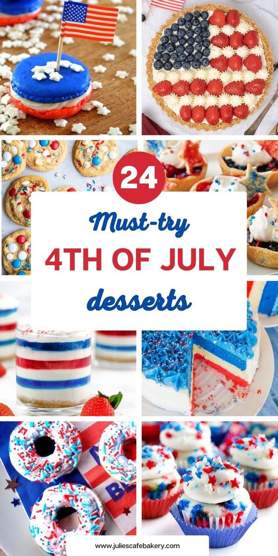 4th of July desserts