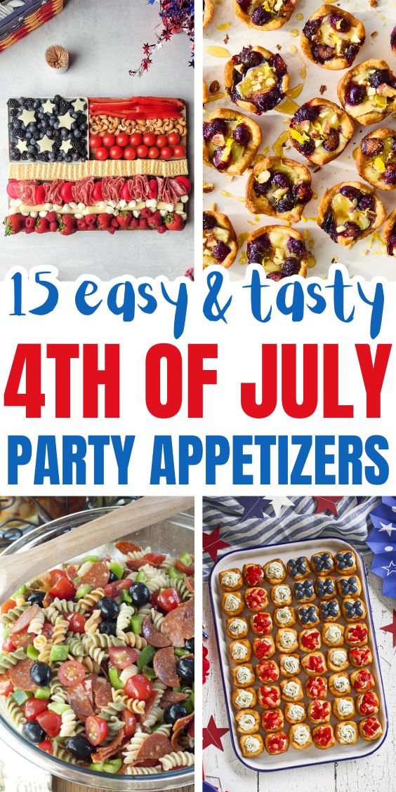 4th of july appetizer ideas