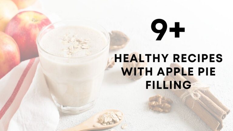 Healthy Recipes With Apple Pie Filling