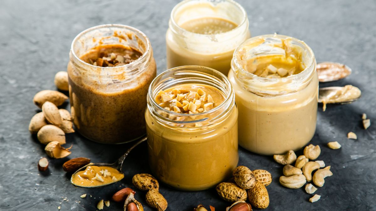 A Selection of Nut Butters