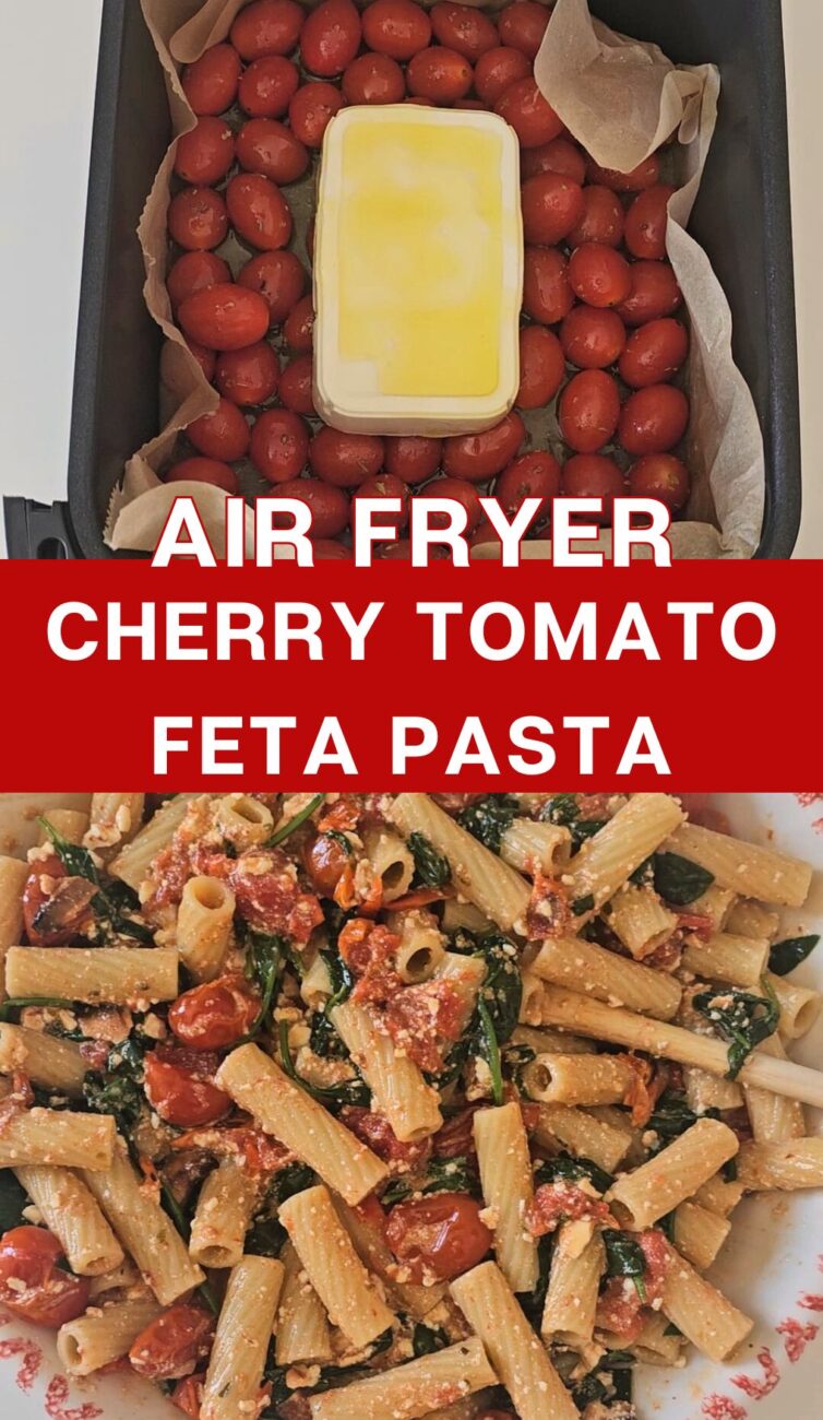 CHERRY TOMATO FETA PASTA BAKE RECIPE