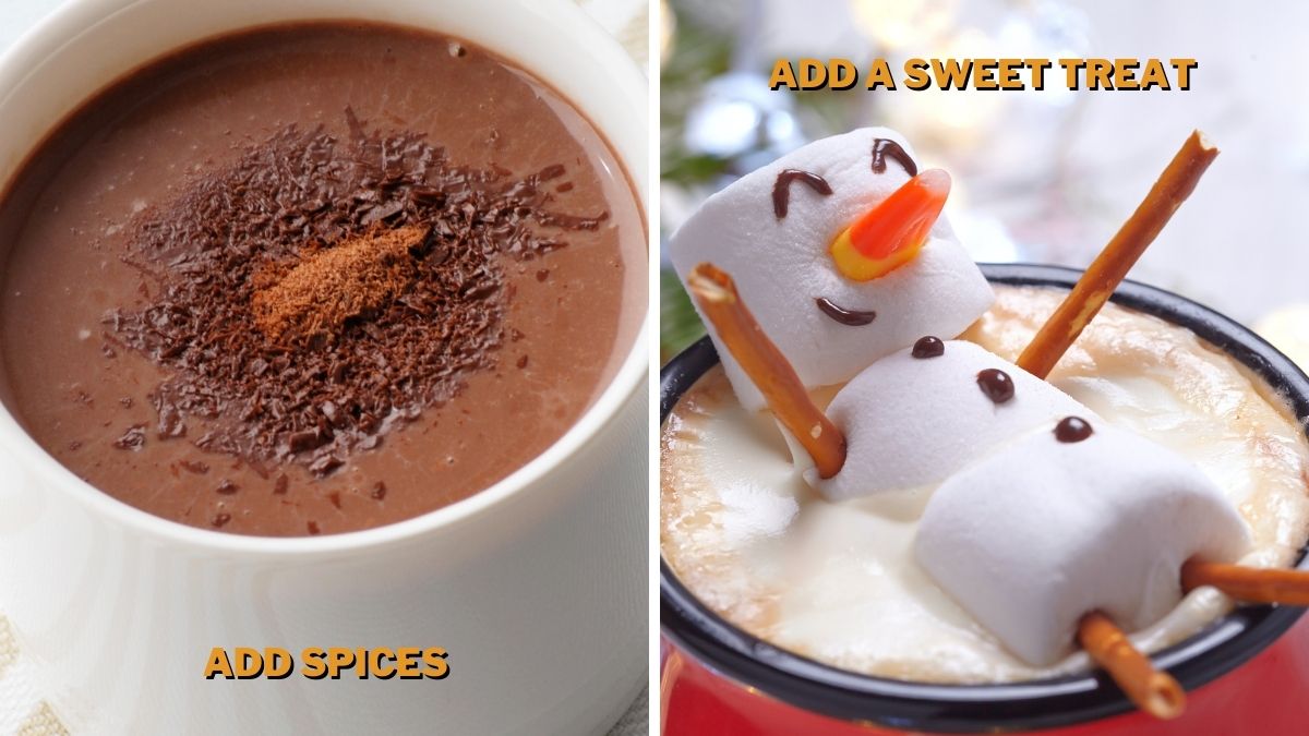 Add Spices or a Sweet Treat to Make Ghirardelli Hot Chocolate Better