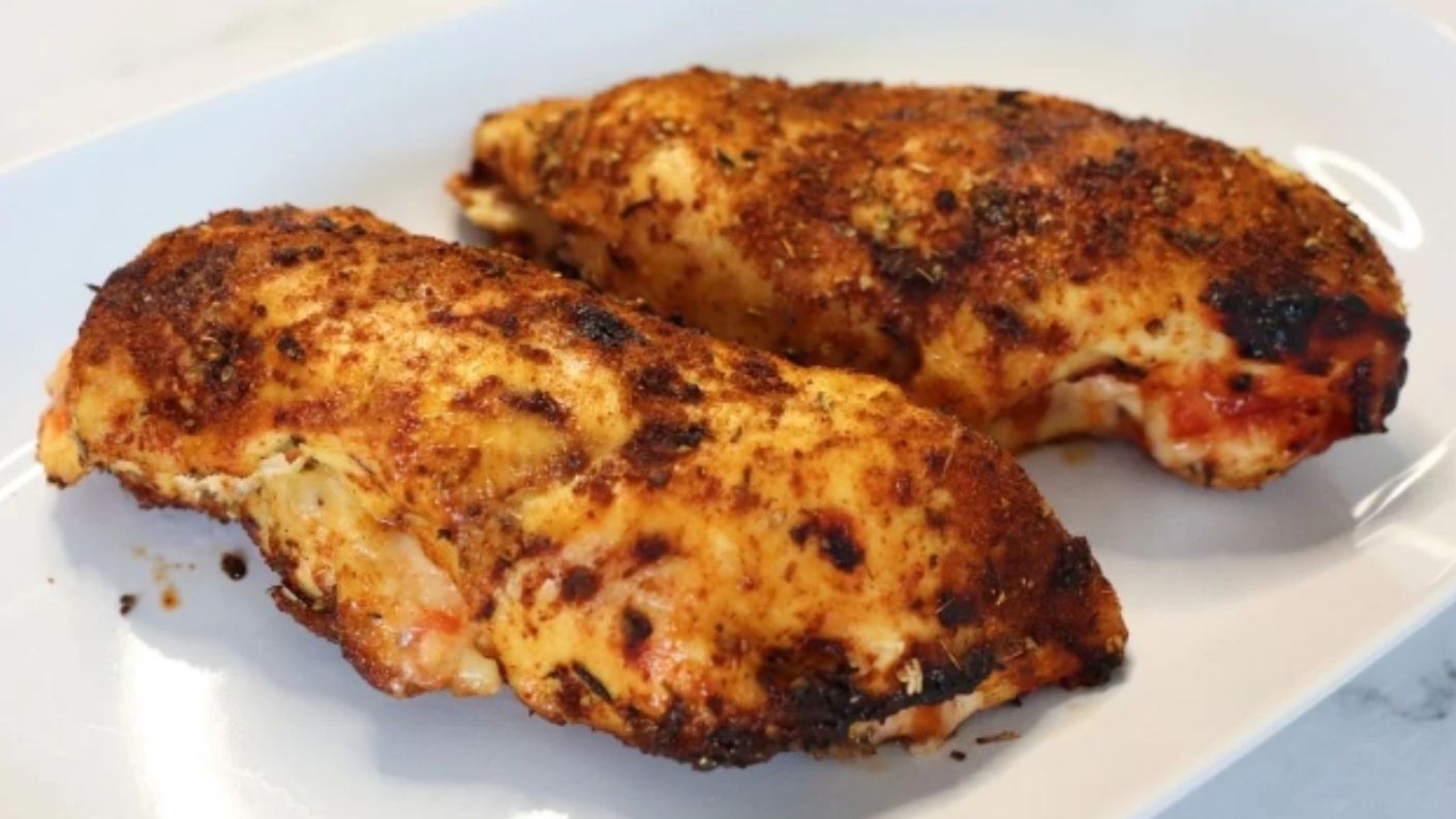 Air Fryer Pizza Stuffed Chicken Breasts 1