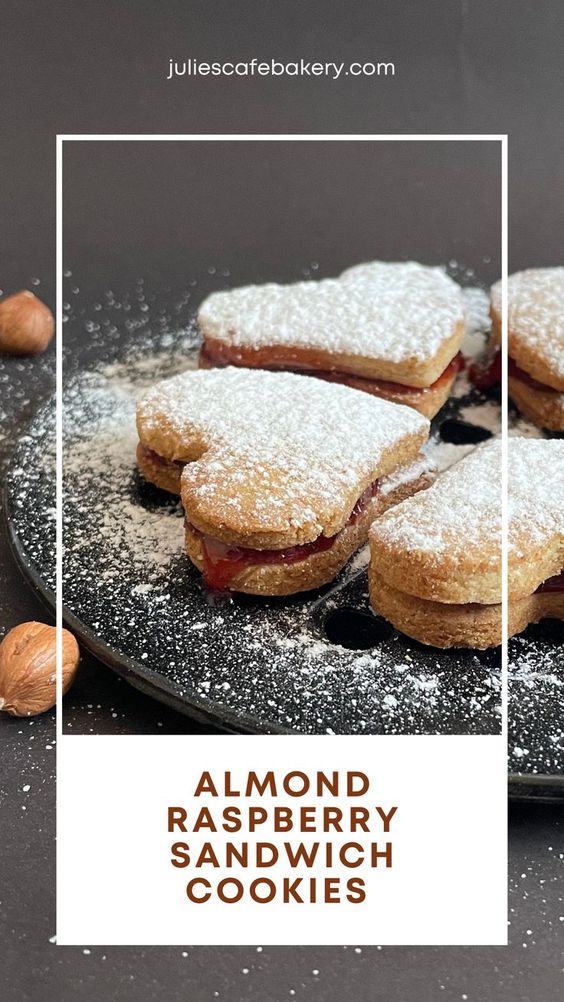 Almond Raspberry Sandwich Cookies Recipe