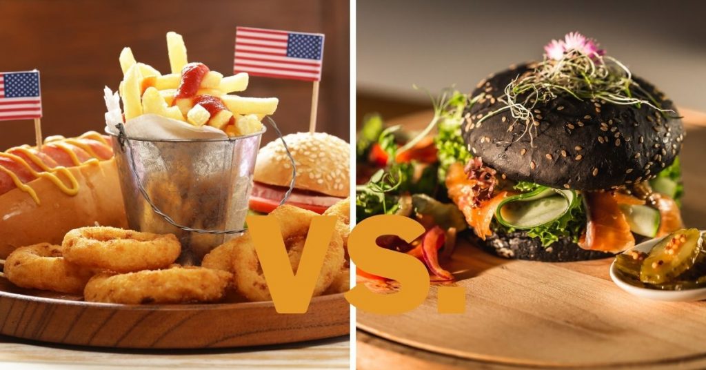 American Fast Food vs. Other Countries