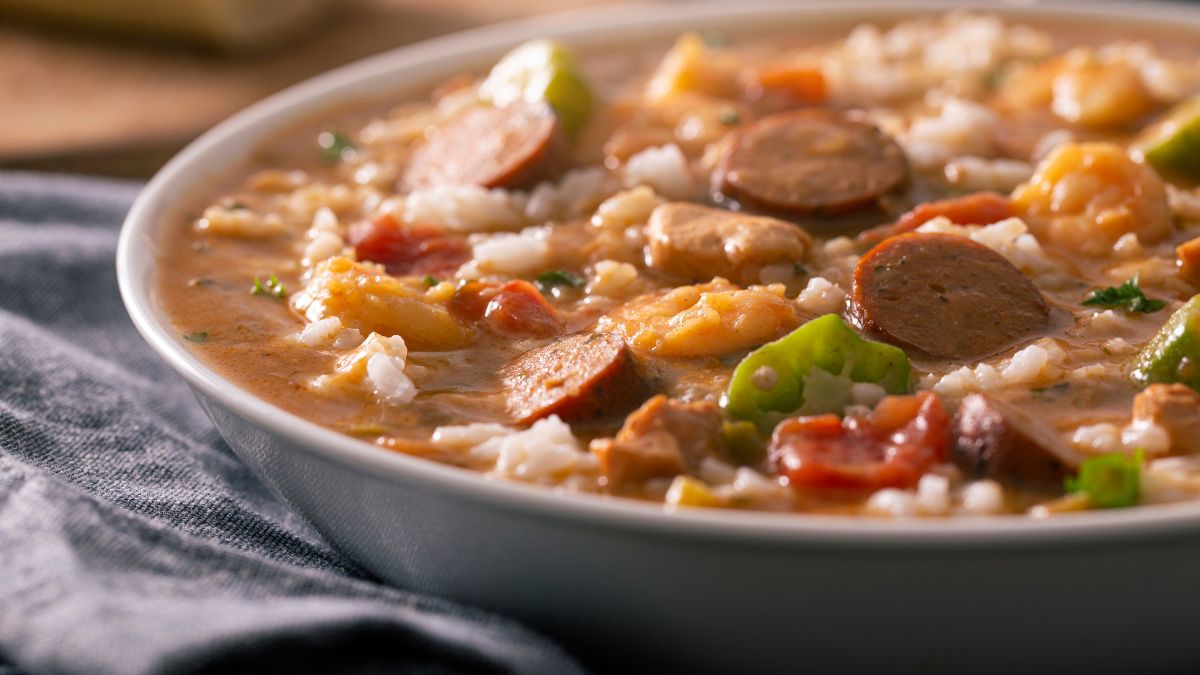 Andouille Sausage in Gumbo