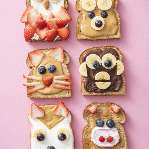 Animal Face Sandwiches 6 1