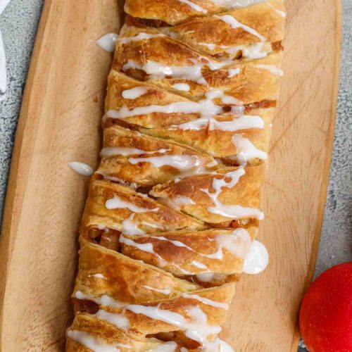 Apple Puff Pastry Braid Recipe 11