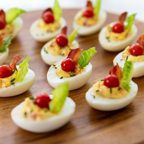 BLT Deviled Eggs