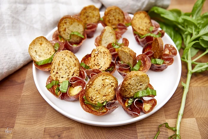 Baked Salami Cheese Bites 21