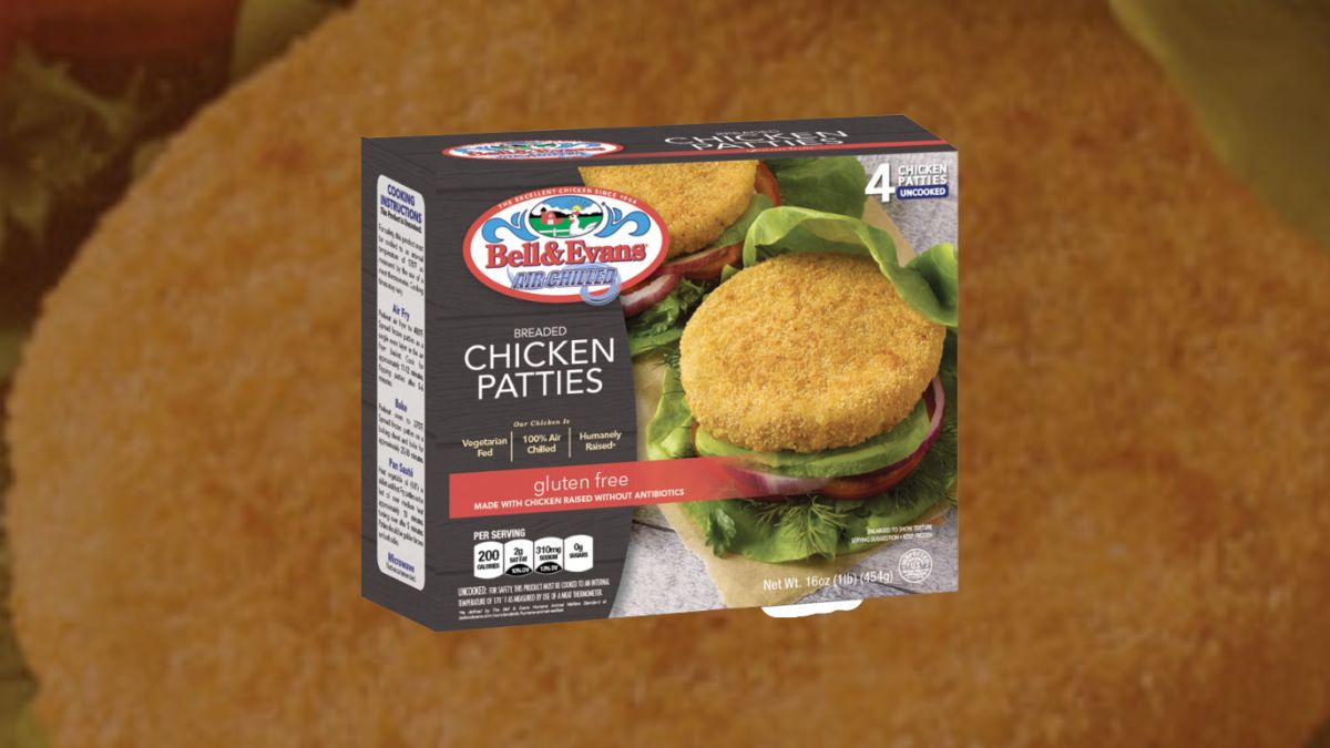 Bell & Evans Gluten-Free Breaded Chicken Patties