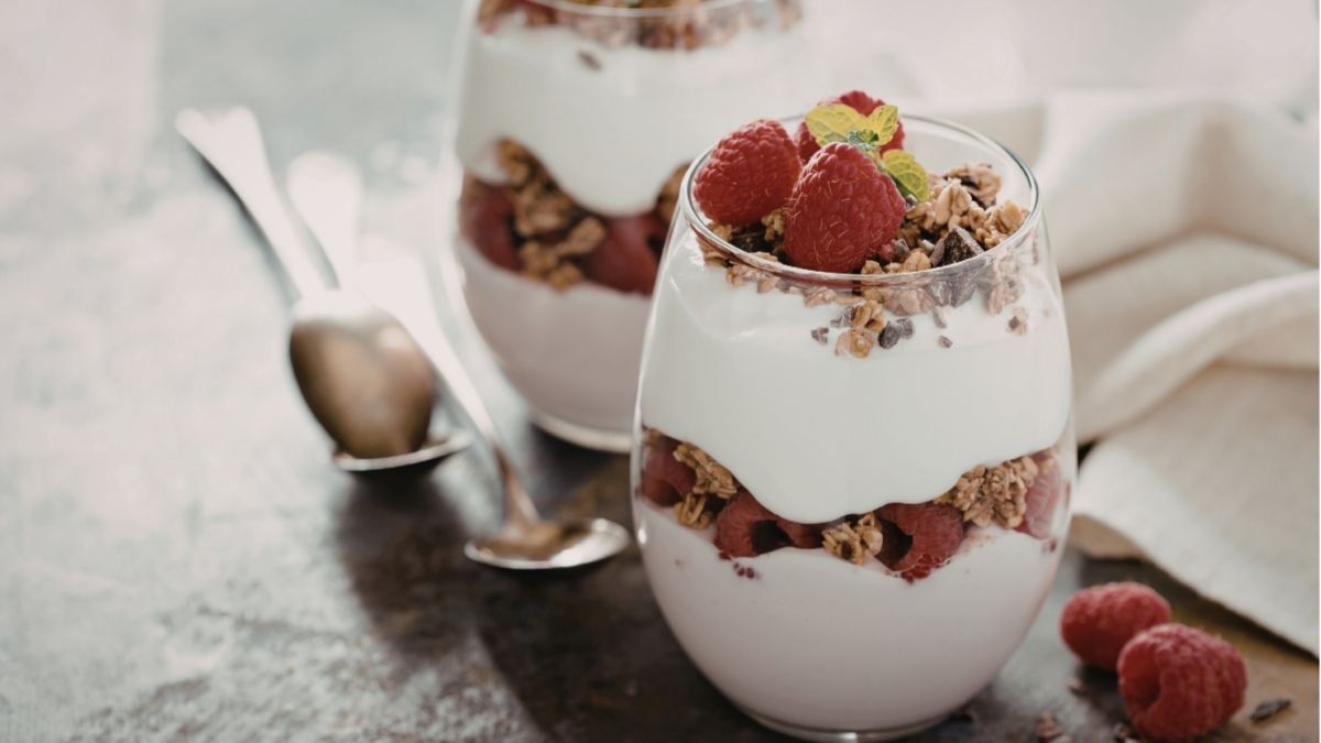 Berry and Seed Greek Yogurt Parfait