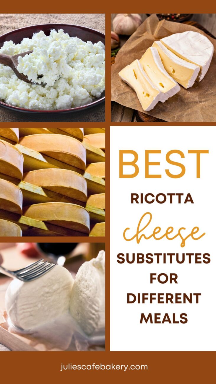 ideas for ricotta substitutes in different meals and dishes