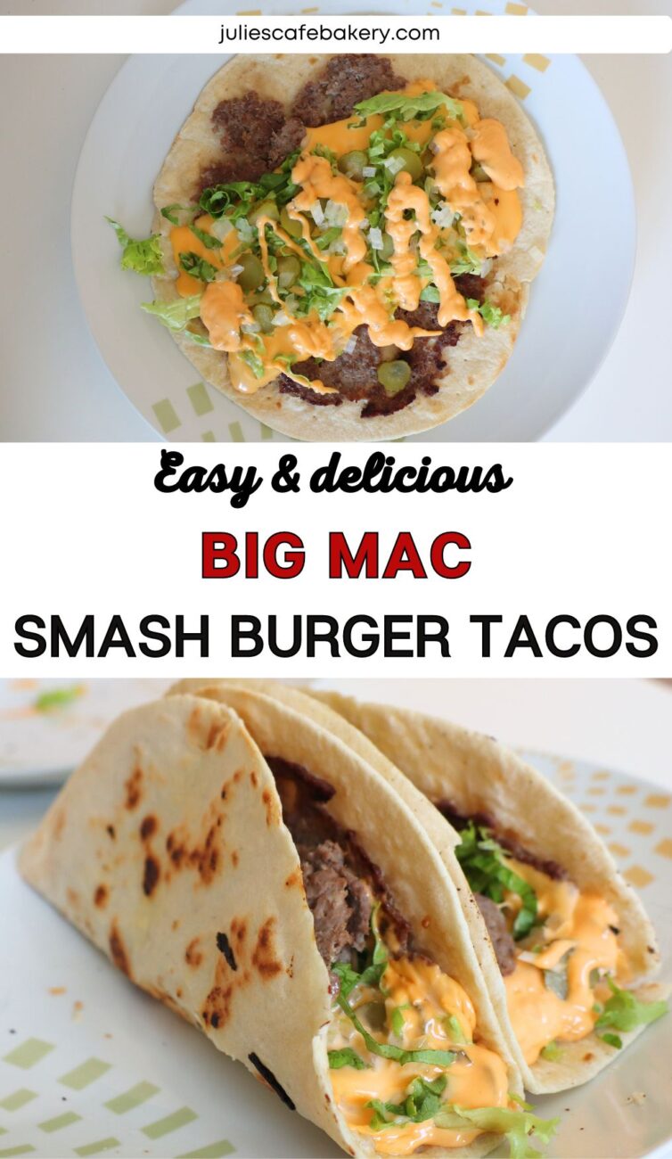 Big Mac Smash Burger Taco Recipe Easy