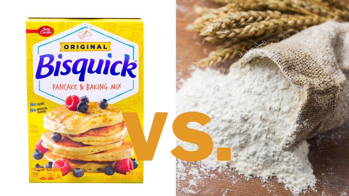 Bisquick vs. Flour Differences & Uses