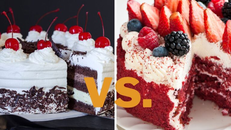 Black Forest Cake vs. Red Velvet Cake: Differences & Which Is Better