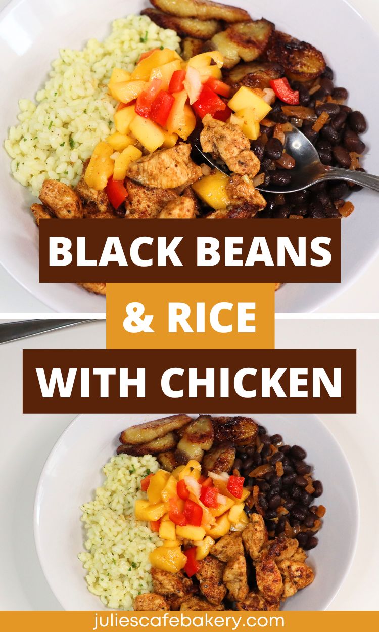 Black beans and rice with chicken easy cuban recipe