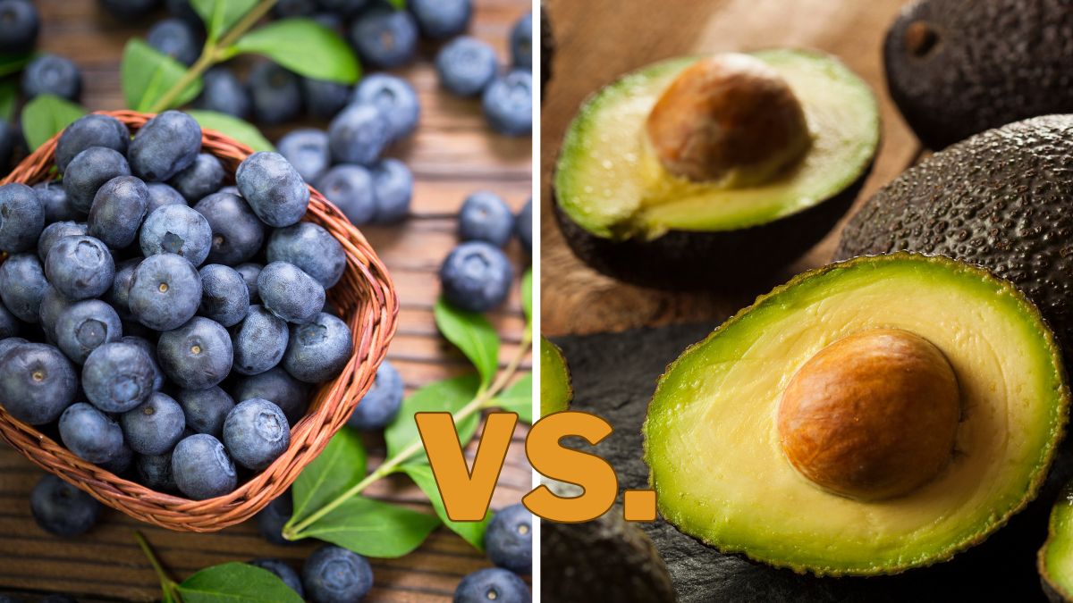Blueberries vs Avocados