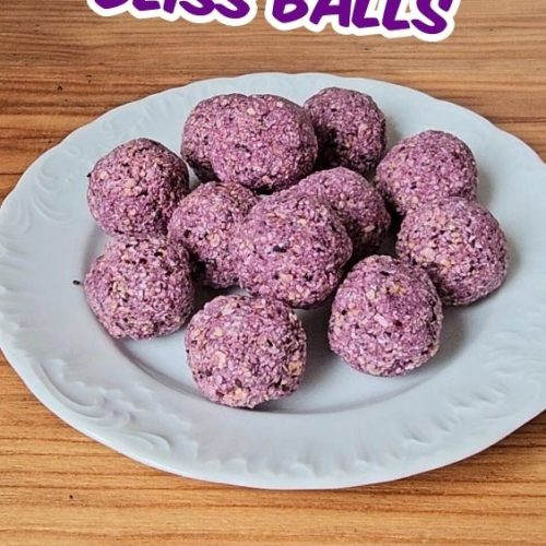 Blueberry Coconut Bliss Balls RECIPE