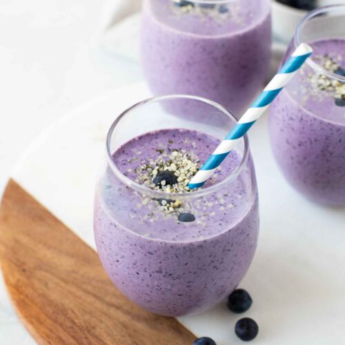 Blueberry Keto Smoothie 3