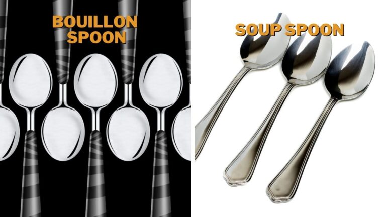 Spooning Differences Bouillon Spoon vs. Soup Spoon: Differences