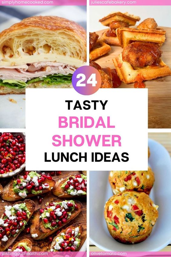 Bridal Shower lunch ideas