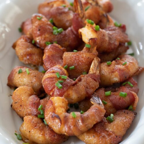 Brown Sugar Glazed Bacon Wrapped Shrimp 1 802x1200 1