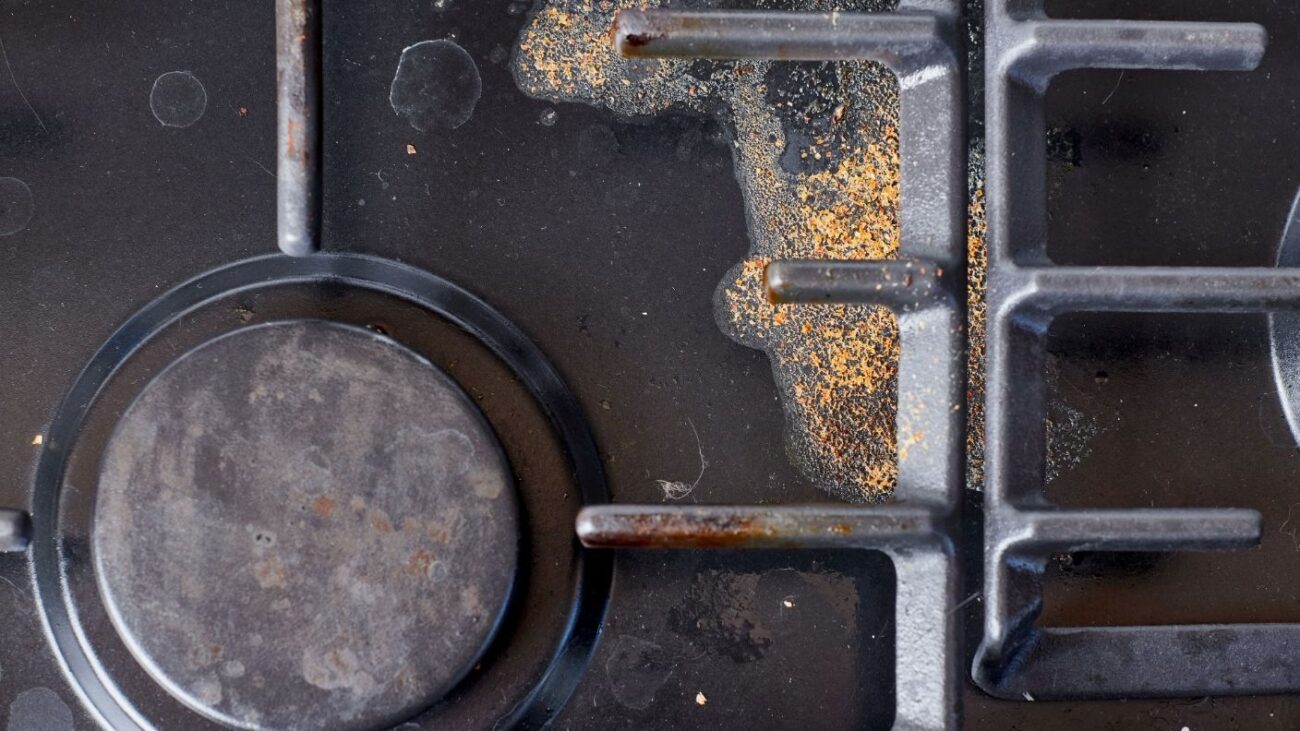 Burnt Spots on cooktop