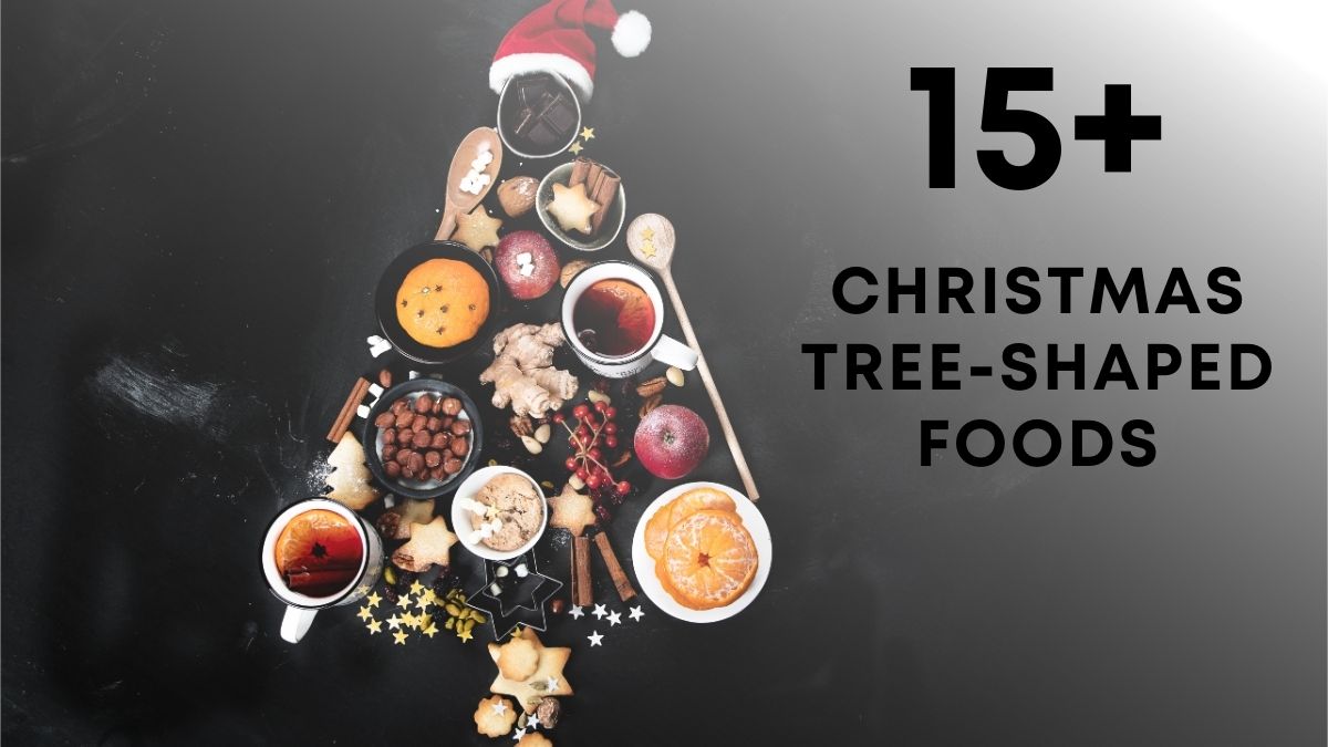 CHRISTMAS tree shaped FOODS